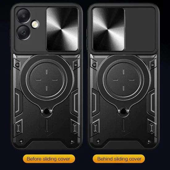 Калъф за Honor X6b - CamGuard Pro - Черен