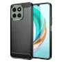 Калъф за Honor X6b - Carbon Silicone - Черен