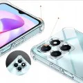 Калъф за Honor X6c - Techsuit - Удароустойчив Clear Silicone - Прозрачен