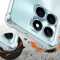 Калъф за Honor X6c - Techsuit - Удароустойчив Clear Silicone - Прозрачен