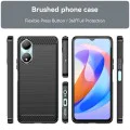 Калъф за Honor X7b / X7b 5G / 90 SMART - Carbon Silicone - Черен