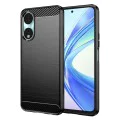 Калъф за Honor X7b / X7b 5G / 90 SMART - Carbon Silicone - Черен