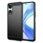 Калъф за Honor X7b / X7b 5G / 90 SMART - Carbon Silicone - Черен
