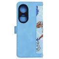Калъф за Honor X7b / X7b 5G / 90 SMART - FlipCraft - Vibrant Blue