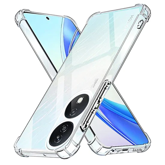 Калъф за Honor X7b / X7b 5G / 90 SMART - Удароустойчив Прозрачен Удароустойчив Прозрачен силикон - Прозрачен