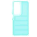 Калъф за Honor X7b / X7b 5G / 90 SMART - Wave Shield - Turquoise
