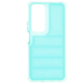 Калъф за Honor X7b / X7b 5G / 90 SMART - Wave Shield - Turquoise