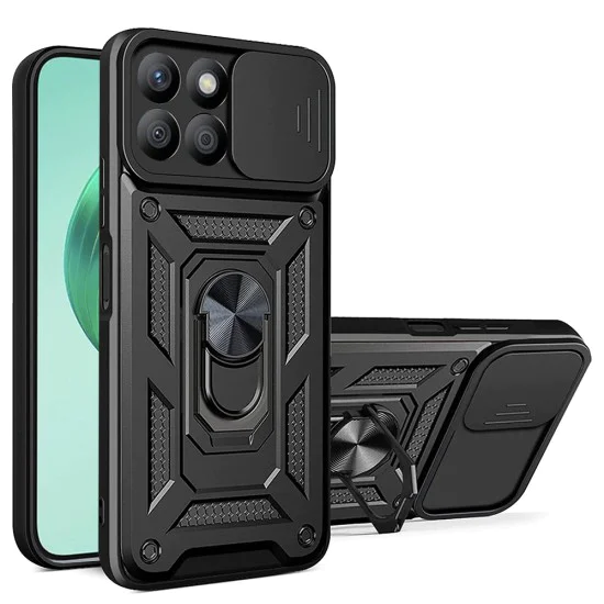 Калъф за Honor X8b - CamShield Series - черен
