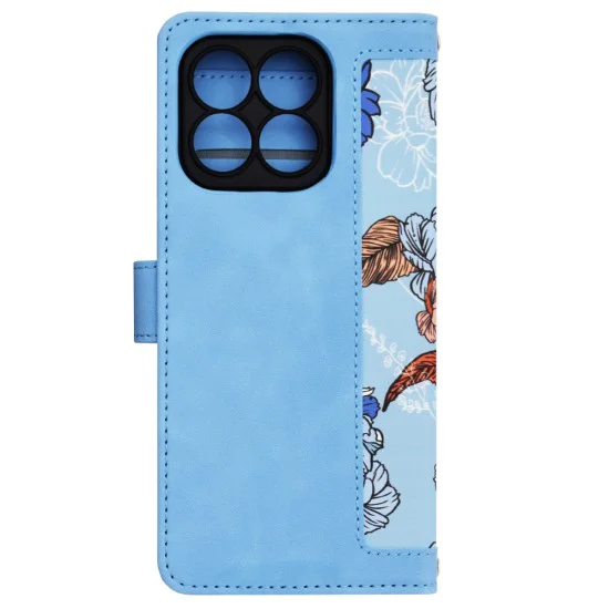 Калъф за Honor X8b - FlipCraft - Vibrant Blue