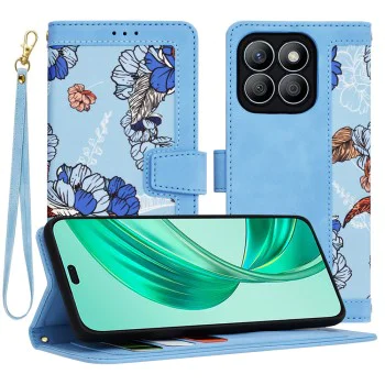 Калъф за Honor X8b - FlipCraft - Vibrant Blue