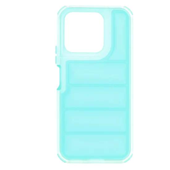 Калъф за Honor X8b - Wave Shield - Turquoise