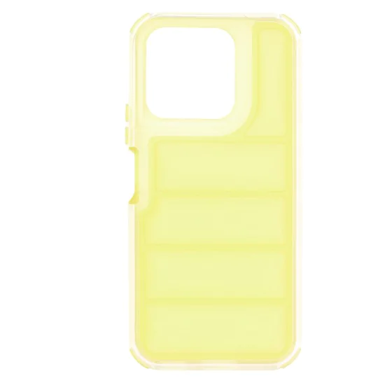 Калъф за Honor X8b - Wave Shield - Жълт