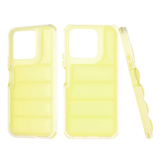 Калъф за Honor X8b - Wave Shield - Жълт