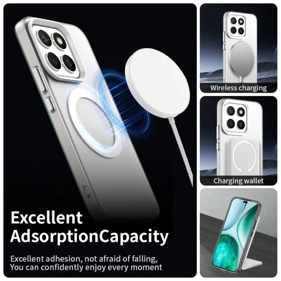 Калъф за Honor X8c - CandyCase MagSafe - Бял