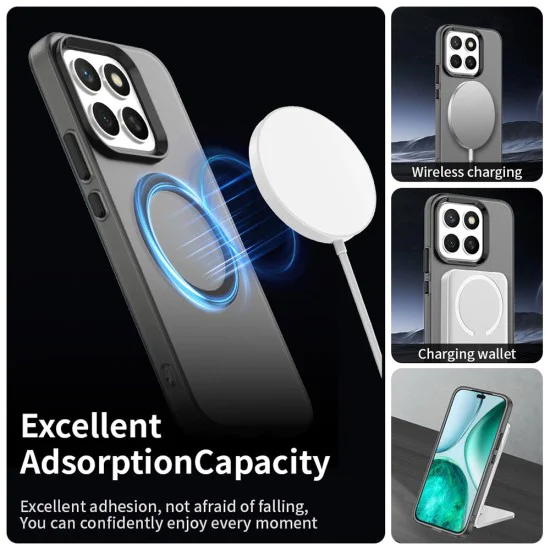 Калъф за Honor X8c - CandyCase MagSafe - Черен