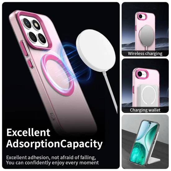 Калъф за Honor X8c - CandyCase MagSafe - Розов
