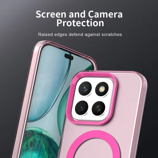 Калъф за Honor X8c - CandyCase MagSafe - Розов