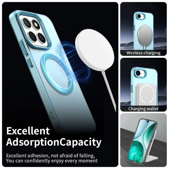 Калъф за Honor X8c - CandyCase MagSafe - Син