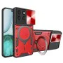 Калъф за Honor X8c - Techsuit - CamGuard Pro - Червен