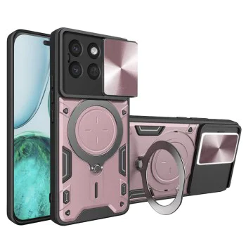 Калъф за Honor X8c - Techsuit - CamGuard Pro - Rose Gold
