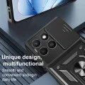 Калъф за Honor X8c - Techsuit - CamShield Series - Черен