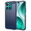 Калъф за Honor X8c - Techsuit - Carbon Silicone - Blue
