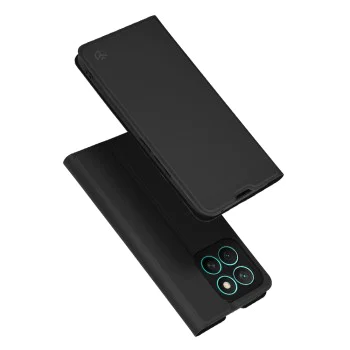 Калъф за Honor X8c - Techsuit - Magskin Book - Черен