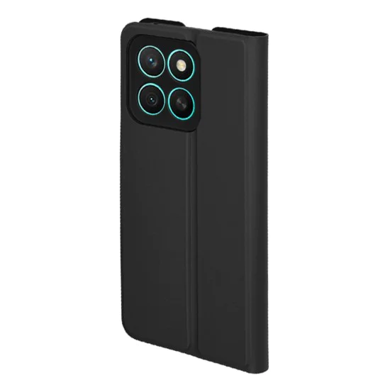Калъф за Honor X8c - Techsuit - Magskin Book - Черен
