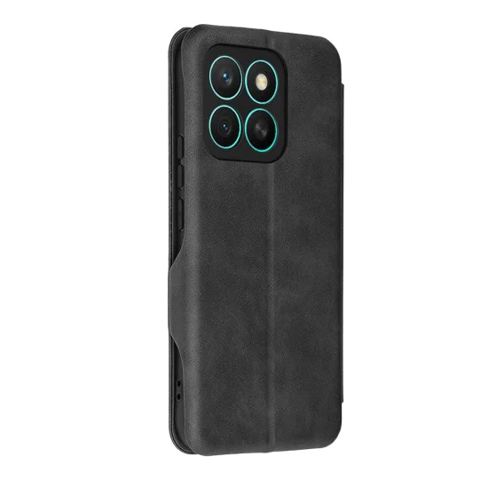 Калъф за Honor X8c - Techsuit - Safe Wallet Plus - Черен