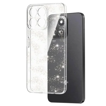 Калъф за Honor X8c - Techsuit - Серия SparkleSkin - Прозрачен