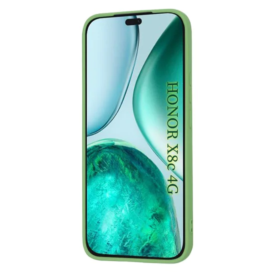 Калъф за Honor X8c - Techsuit - SoftFlex - Mint Green