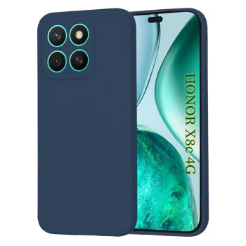 Калъф за Honor X8c - Techsuit - SoftFlex - Navy Blue