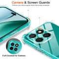 Калъф за Honor X8c - Techsuit - Удароустойчив Clear Silicone - Прозрачен