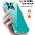 Калъф за Honor X8c - Techsuit - Удароустойчив Clear Silicone - Прозрачен