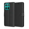 Калъф за Honor X8c - Технически костюм - кожено фолио - Черно