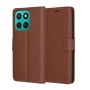 Калъф за Honor X8c - Технически костюм - кожено фолио - Кафяво