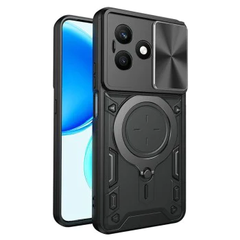 Калъф за Honor X8d - CamGuard Pro - Techsuit - Черен