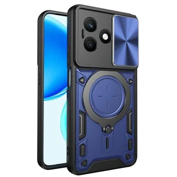 Калъф за Honor X8d - CamGuard Pro - Techsuit - Син