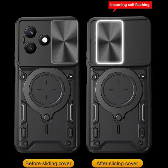 Калъф за Honor X8d - CamGuard Pro - Techsuit - Син