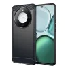 Калъф за Honor X9c Smart - Carbon Silicone - Черен