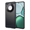 Калъф за Honor X9c Smart - Carbon Silicone - Черен