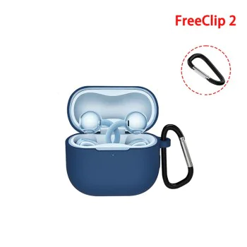 Калъф за Huawei FreeClip 2 - Silicone Case - Techsuit - Черен