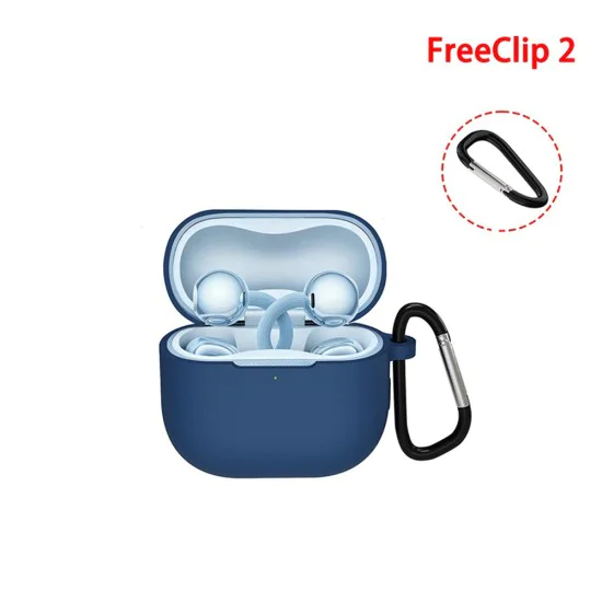 Калъф за Huawei FreeClip 2 - Silicone Case - Techsuit - Черен