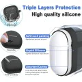 Калъф за Huawei FreeClip 2 - Silicone Case - Techsuit - Черен
