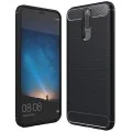 Калъф за Huawei Mate 10 Lite - Carbon Silicone - Черен