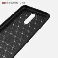 Калъф за Huawei Mate 10 Lite - Carbon Silicone - Черен