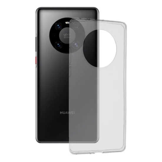 Калъф за Huawei Mate 40 Pro - Безцветен Силиконов - Прозрачен