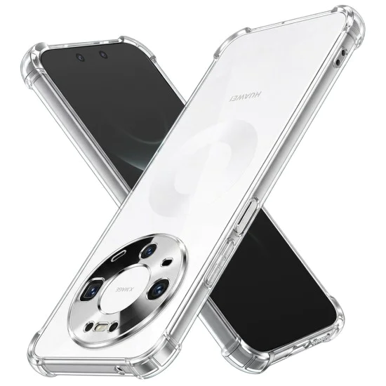 Калъф за Huawei Mate 80 Pro - Shockproof Clear Silicone - Techsuit - Прозрачен