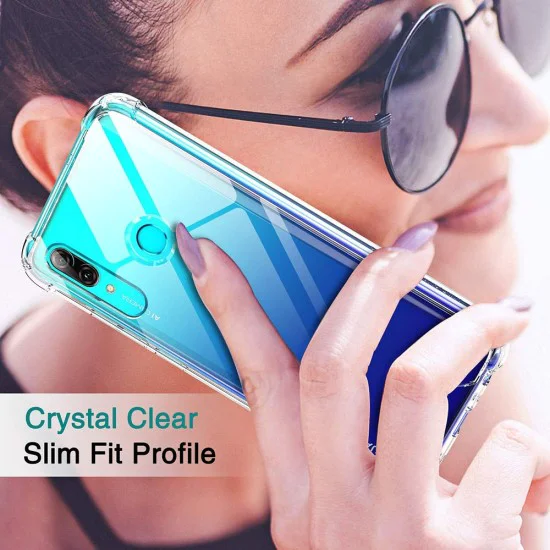 Калъф за Huawei P Smart 2019 - Удароустойчив Clear Clear Silicone - Clear