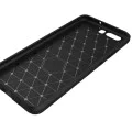Калъф за Huawei P10 - Carbon Silicone - Черен